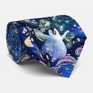 Pinguinschneeflocke Hals-Bindung Krawatte
