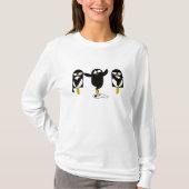 Pinguinstrickjacke T-Shirt (Vorderseite)