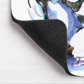 Pinguintanzen Mousepad (Ecke)