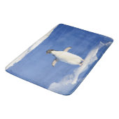 Pinguinumarmung Badematte (Schrägansicht)