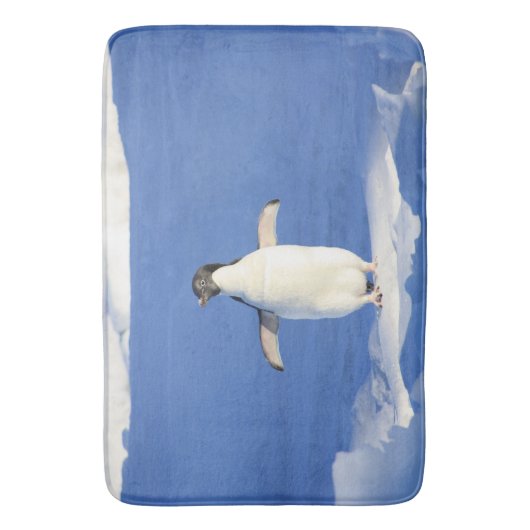 Pinguinumarmung Badematte (Vorderseite Vertikal)