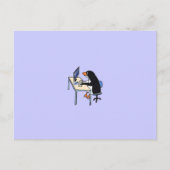 Pinguinux-Systemadministrator Postkarte (Vorderseite)