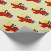 Pinguinverpackungspapier für den Cartoon Geschenkpapier (Ecke)