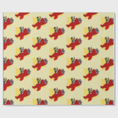 Pinguinverpackungspapier für den Cartoon Geschenkpapier (Flach)