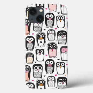 Pinguinvogel-Illustrationshintergrund Case-Mate iPhone Hülle
