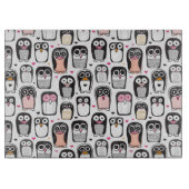 Pinguinvogel-Illustrationshintergrund Schneidebrett (Vorderseite)