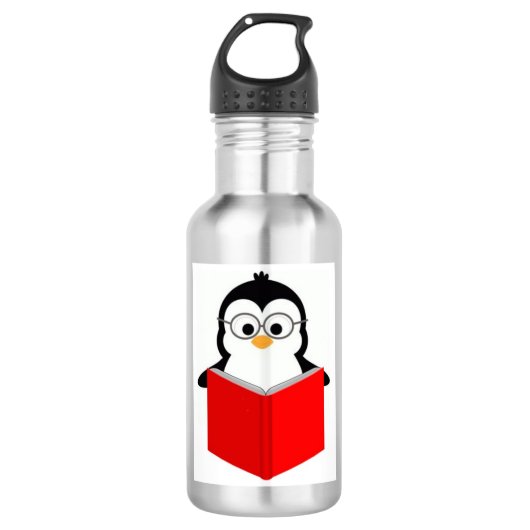 Pinguinwasserflasche Trinkflasche (Vorderseite)