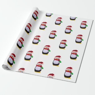 PinguinweihnachtsPackpapier Geschenkpapier