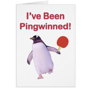 Pingwinned Pinguin-Klingeln Pong