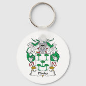 Pinho Familienwappen Schlüsselanhänger (Vorderseite)