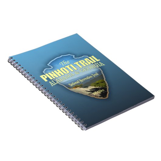 Pinhoti-Pfad (Pfeilspitzen) Notizblock (Rechte Seite)