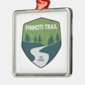 Pinhoti Trail Alabama Georgia Ornament Aus Metall (Links)