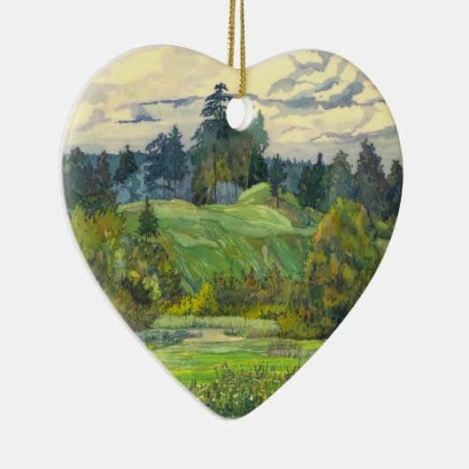 Pinien Keramikornament (Rechts)