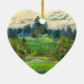 Pinien Keramikornament (Vorne)