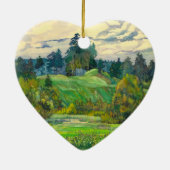 Pinien Keramikornament (Hinten)