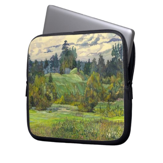 Pinien Laptopschutzhülle (Vorderseite Links)