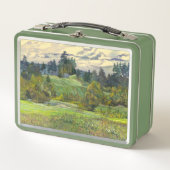 Pinien Metall Brotdose (Vorderseite)