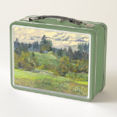 Pinien Metall Brotdose (Rückseite)