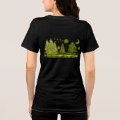 Pinien Moon - Tri-Blend Shirt (Rückseite)