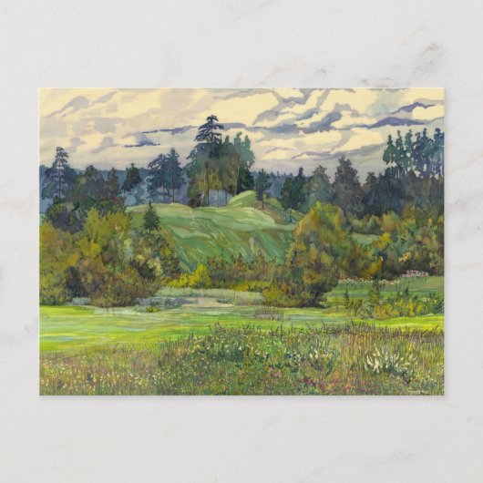 Pinien Postkarte (Vorderseite)