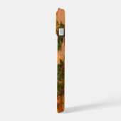 Pinien und Herbstbäume iPhone 15 Hülle (Linke Seite)