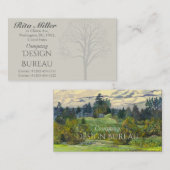 Pinien Visitenkarte (Vorne/Hinten)