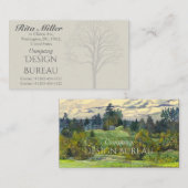 Pinien Visitenkarte (Vorne/Hinten)