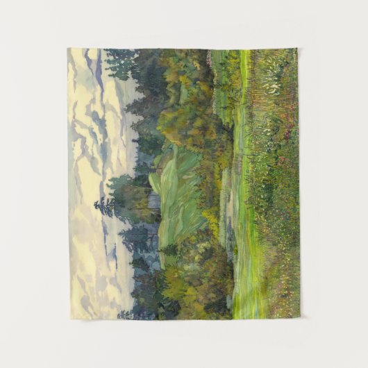 Pinien Wandteppich (Vorderseite)