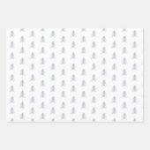 Pinienbäume, die den Urlaub koordinieren Geschenkpapier Set (Vorderseite 3)