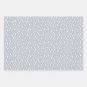 Pinienbäume, die den Urlaub koordinieren Geschenkpapier Set (Vorderseite)