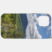 Pinienbäume + Gebirge Telefonzelle Case-Mate iPhone Hülle (Rückseite (Horizontal))