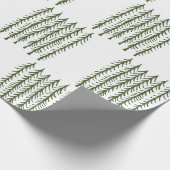 Pinienbäume Geschenkpapier (Ecke)