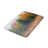 Pinienbäume im Wald Bath Mat Badematte (Schrägansicht)