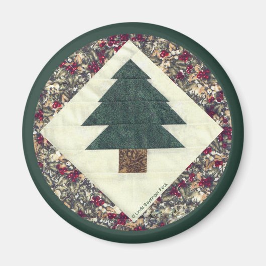 Pinienbäume Magnet (Vorne)