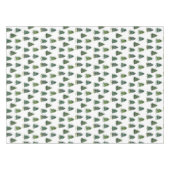Pinienbäume Muster Weihnachten Grüne Farbe Tischdecke (Vorderseite (Horizontal))
