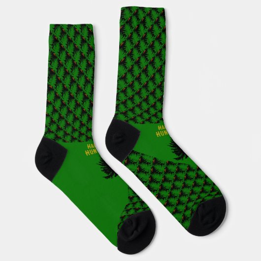 Pinienbäume, Wald, Jagd, im Freien Socken (Rechts)