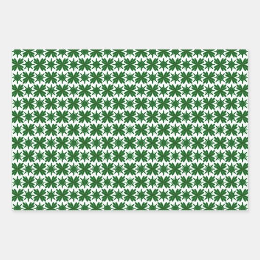 Pinienbroschüre Geschenkpapier Set (Vorderseite 3)