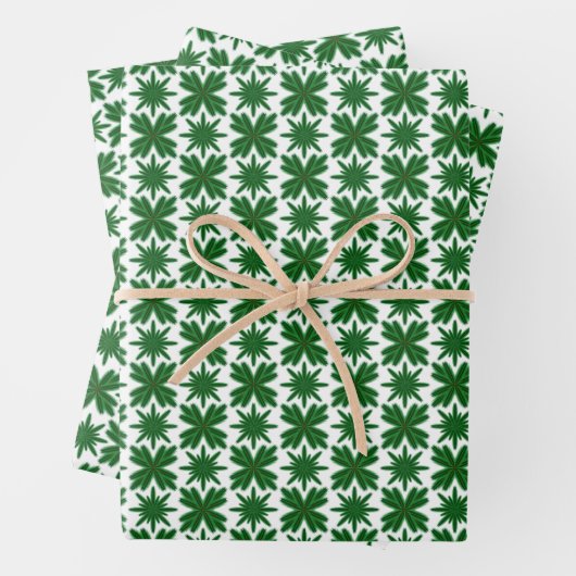 Pinienbroschüre Geschenkpapier Set (Beispiel)