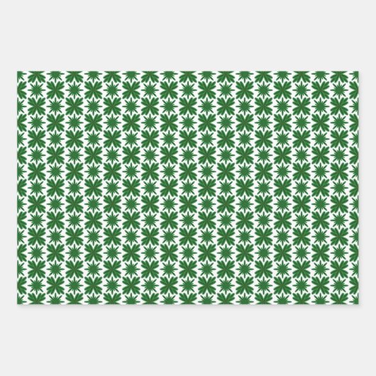 Pinienbroschüre Geschenkpapier Set (Vorderseite)