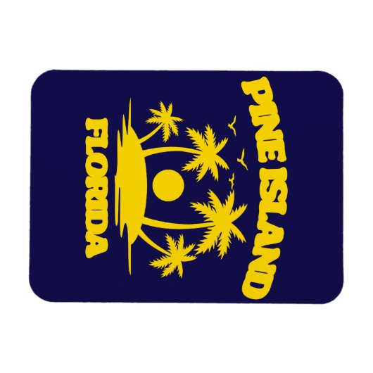 Pinieninsel Florida Magnet (Horizontal)