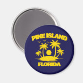 Pinieninsel Florida Magnet (Vorderseite/Rückseite)