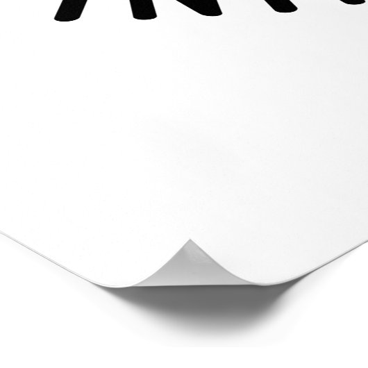 Pinienpuppe Poster (Ecke)