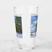 Pinienwald an der Küste Lettlands Glas (Links)