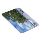 Pinienwald an der Küste Lettlands Magnet (Rechte Seite)