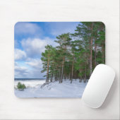 Pinienwald an der Küste Lettlands Mousepad (Mit Mouse)