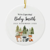 Pinienwald erwarten wir von Eltern Ornament (Vorne)