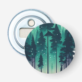 Pinienwald-Landschaft Flaschenöffner