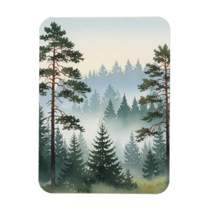 Pinienwald Magnet