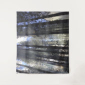 Pinienwald mit sonniger Natur Wandteppich (Vorderseite)