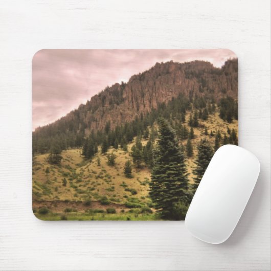 Pinienwald Mousepad (Mit Mouse)